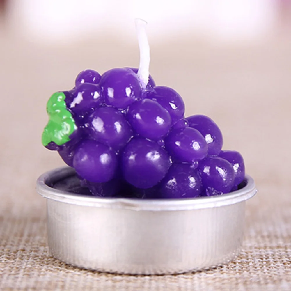 6pcs Succulent Potted Plant Scented Candle Tea Light Wax Paraffin Non-Spill Bonsai Home Decor | Дом и сад