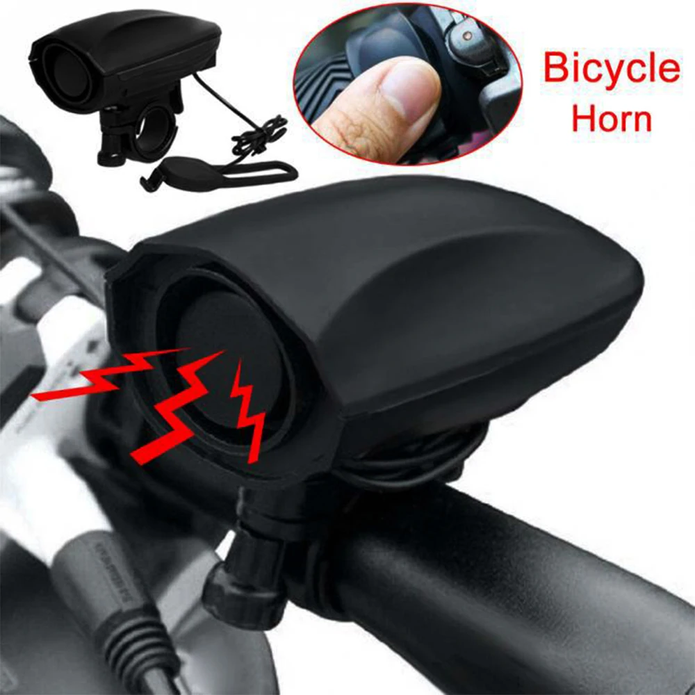 

Bicycle Electric Bell 123dB Electric Horn Electric Horn Super Loud Electric Horn Electric Horn Ride Equipment HOT