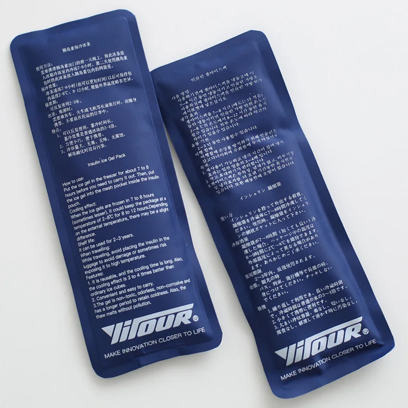 Медицинская сумка для инсулина портативный рефрижератор изолированная ледяная 1