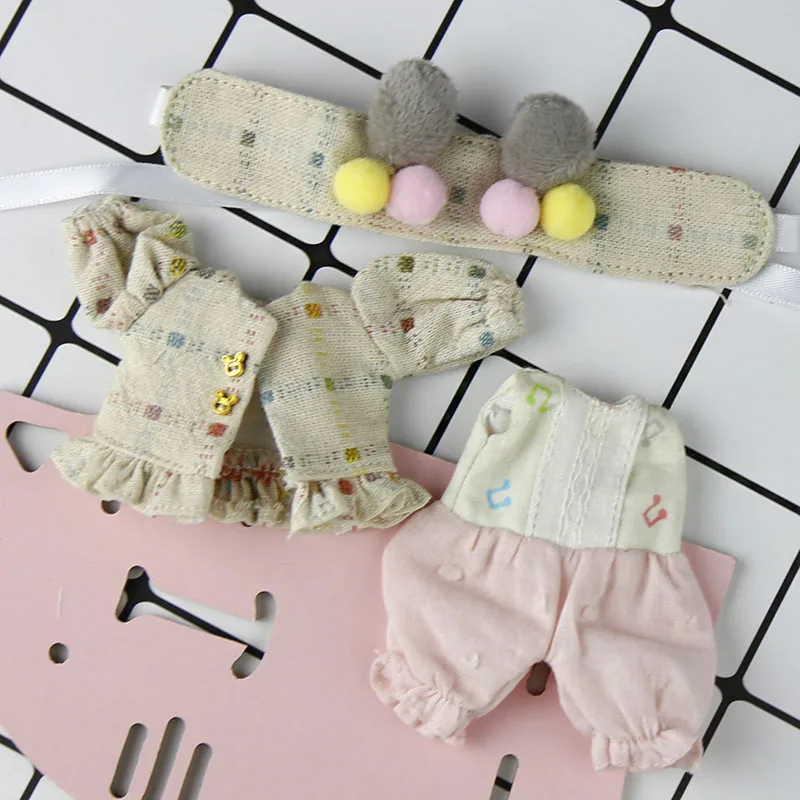Детская одежда ob11 Одежда для кукол bjd милый комбинезон с зайчиком куртка повязка