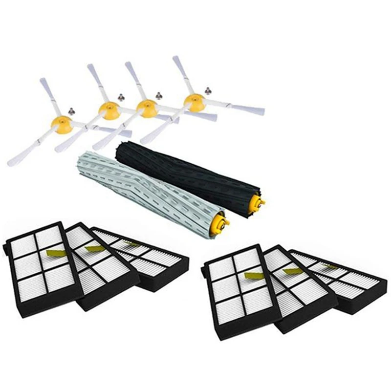 

Filter Roller Side Brush for IRobot Roomba 800 900 Series 860 865 870 877 880 890 891 801 805 960 980 985 Accessories