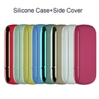 Черный силиконовый чехол высокого качества для IQOS 3.0, чехол + Боковая крышка для IQOS 3,0, магнитные аксессуары, Сменный Чехол для IQOS 3 DUO