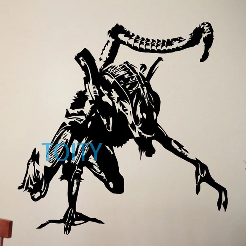 29 дизайнов, Инопланетянин, наклейка на стену, 1979, фильм, Xenomorph, плакат, виниловая наклейка, для дома, детской комнаты, декор интерьера, в общежитии, студия, художественная Фреска