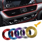 Отделка для края двери автомобильной приборной панели, 5 м, для Citroen C1 C2 C3 C4 C5 C6 C8 C4L Elysee Xsara CACTUS DS3 DS4 DS5 DS5LS DS6