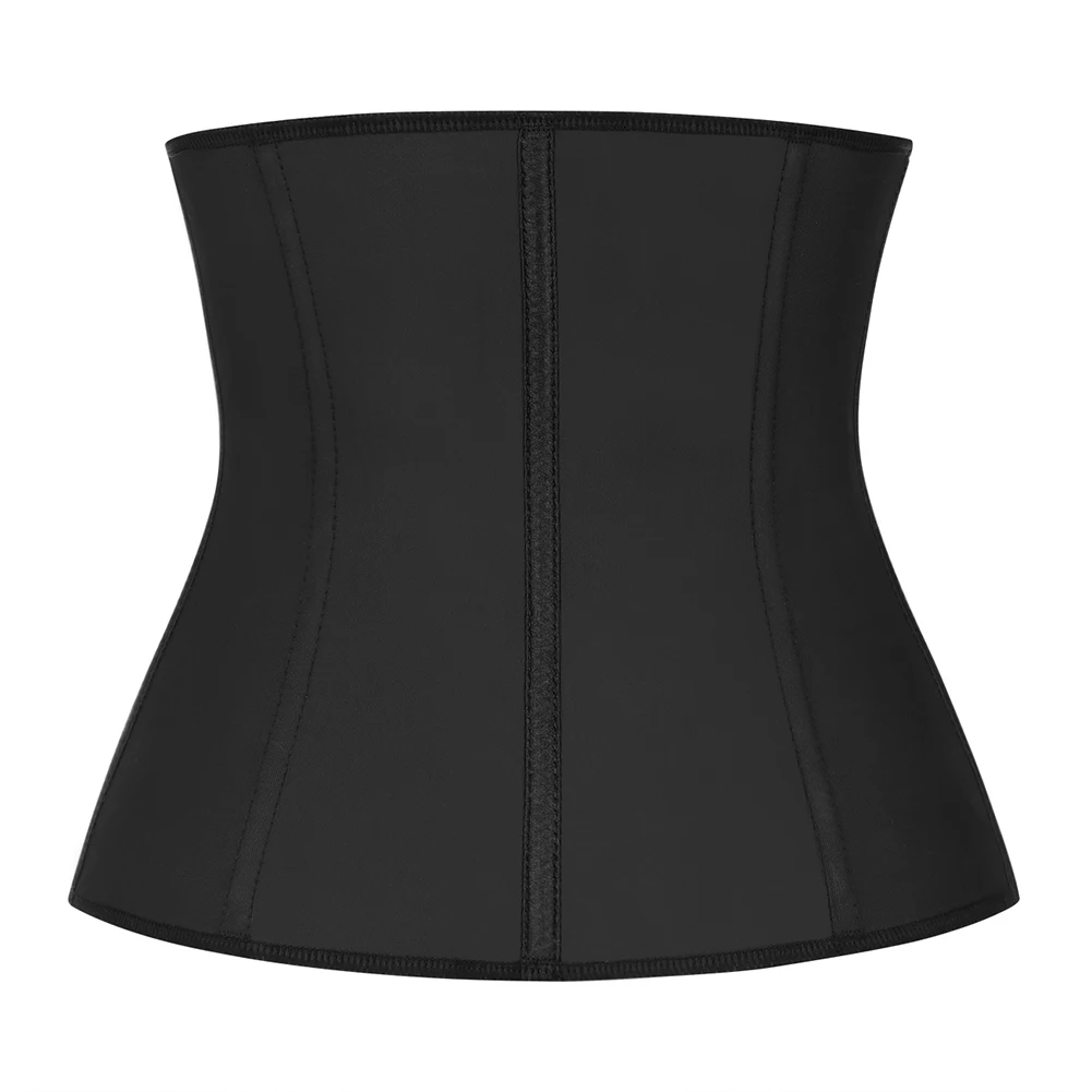 Пояс для брюшного пресса 9 стальных костей размера плюс латекс высокая