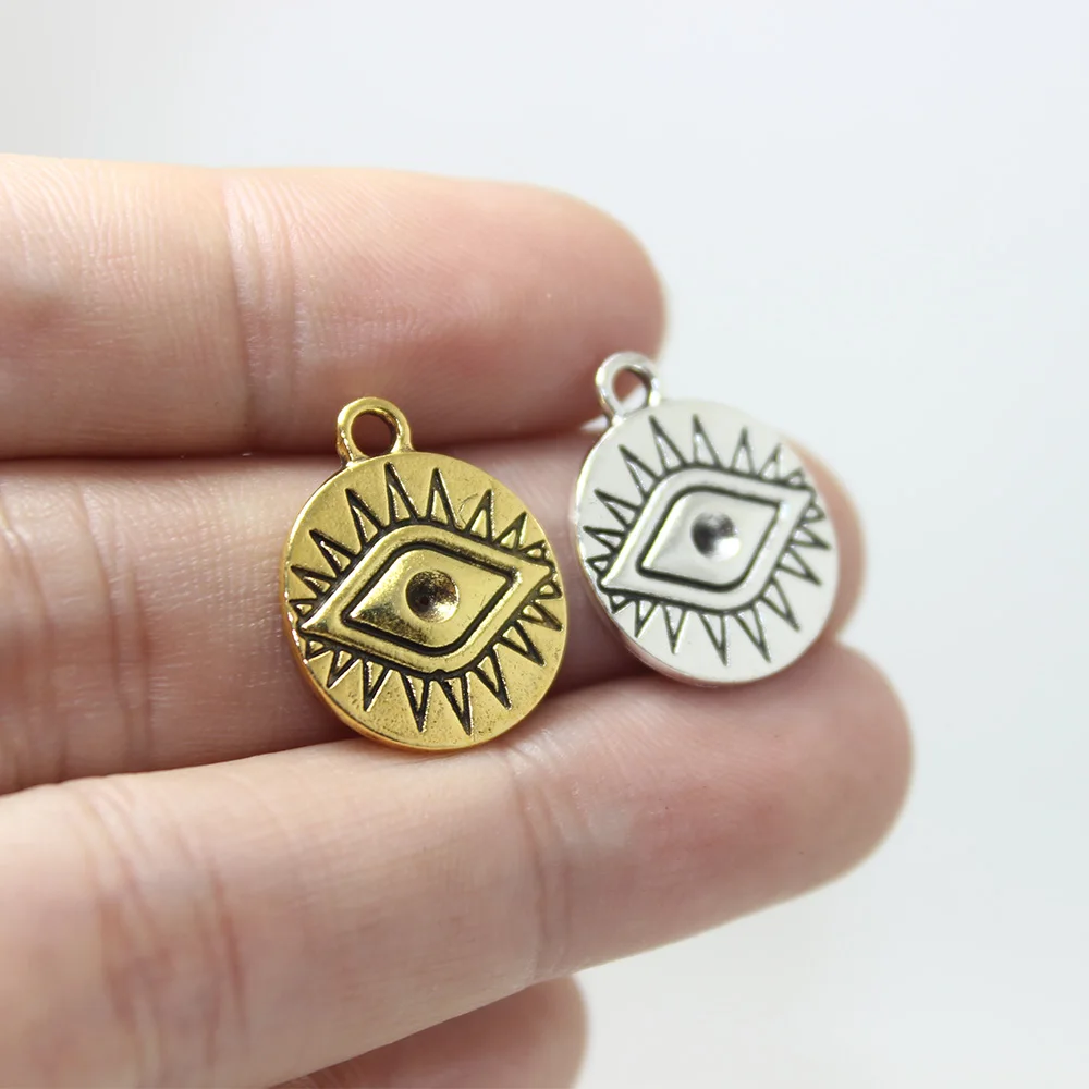 

Yamliy 25 шт./16 мм подвески из цинкового сплава, подвески, ожерелье, серьги, браслет, ювелирные изделия, сделай сам