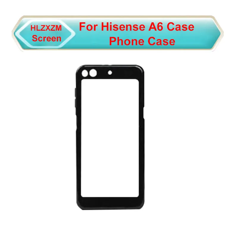 DIY 3D ТПУ Прозрачная черная рамка чехол для телефона Coque Hisense A6 A6L A5 s|Бамперы| |