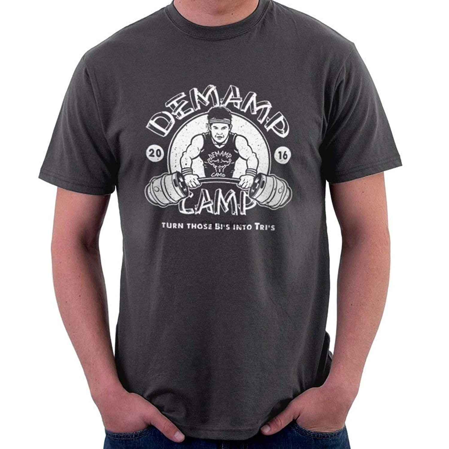 

Мужская футболка Demamp Camp Workaholics