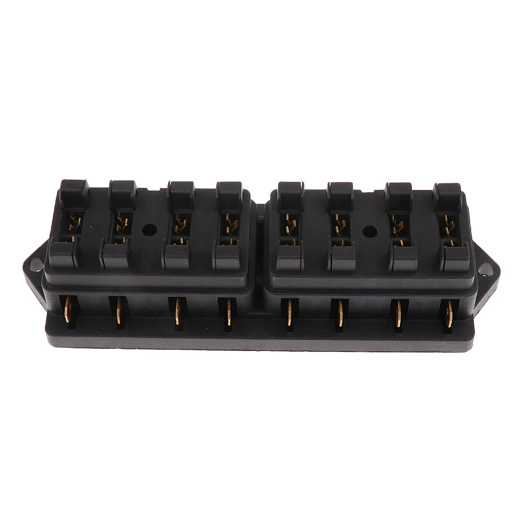

12 V/24 V 8 Way автомобильный грузовик цепи ATC ATO стандартный держатель коробки предохранителя лезвия