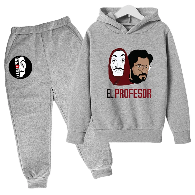 

Casual Pullovers Long-sleeved Hoodies Tops Trousers Boys Fashion Sportswear 2021 New Spring and Autumn Children Boys and Girls