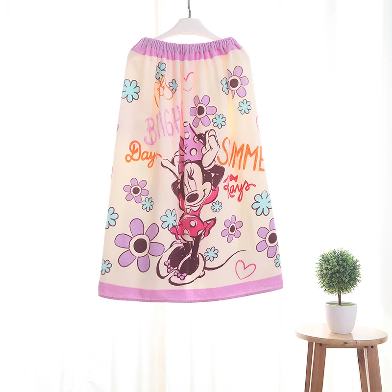 Купальная юбка Disney пляжное полотенце Микки Минни Рапунцель Tangled банное мягкое