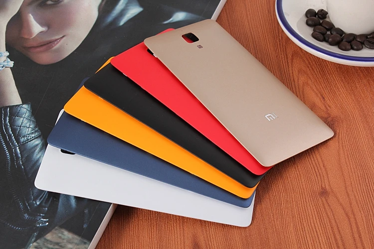 Новый оригинальный корпус для аккумулятора чехол Xiao mi 4 Mi4 M4 задняя крышка