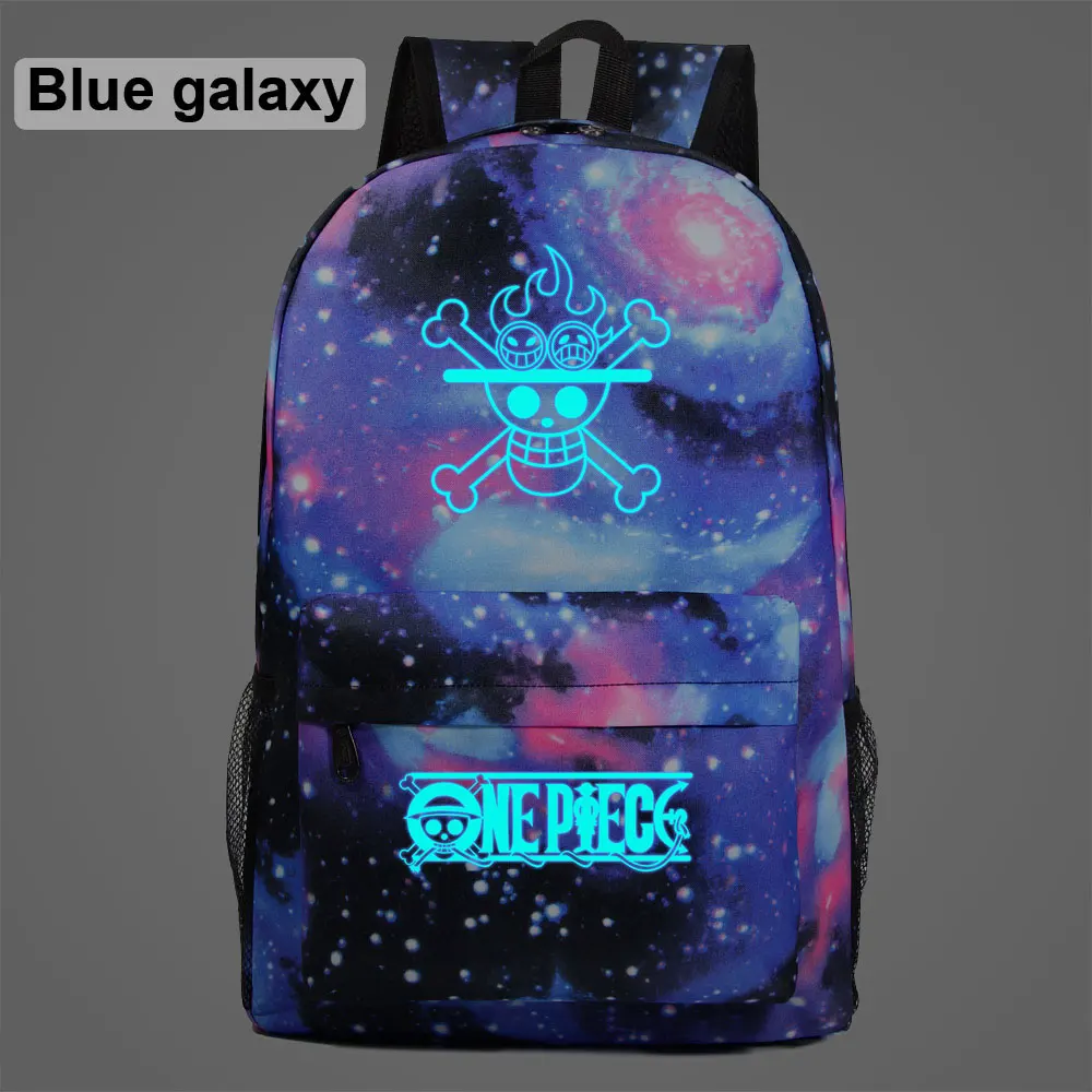 

Luminous Gift Cartoon Comics Anime Skull Boy Girl School bag Women Bagpack Teenagers Schoolbags Men Children Student Backpacks