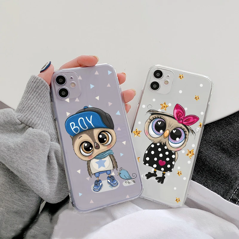 Силиконовый прозрачный чехол для iPhone 11 11pro 12 13 Pro Max Mini XR X XS 7 8 6 S Plus 5 SE 2 - купить по