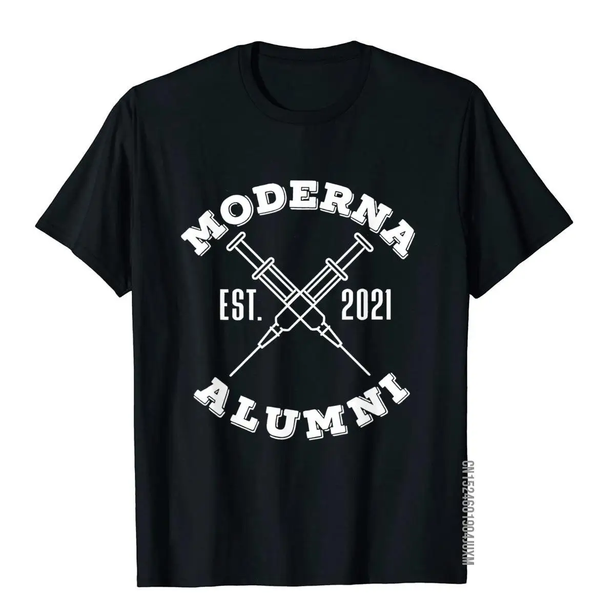 

Moderna Alumni Moderna Alumni 2021 Vaccinated Tshirt T-Shirt Prevailing Outdoor Top T-Shirts Cotton Men Tops Shirts Printed On