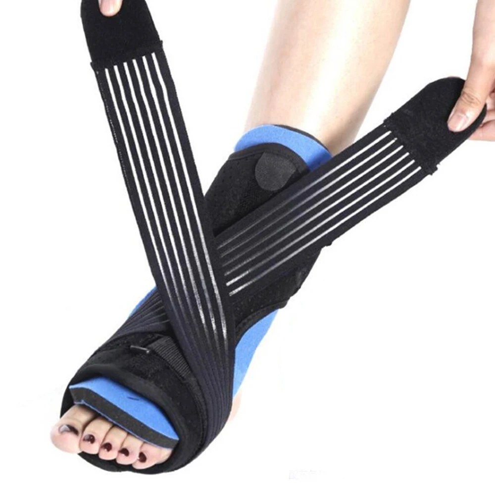 

Plantar Fasciitis Dorsal Ankle Brace Night Splint Foot Drop Orthosis Ankle Splint Support+Massage Ball Foot Orthosis Stabilizer