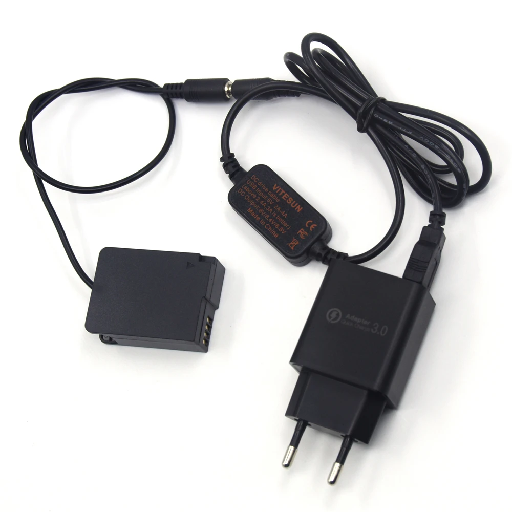USB кабель для зарядного устройства DE A79 BLC12 BLC12E поддельная батарея Lumix DMW DCC8 FZ2000 FZ300