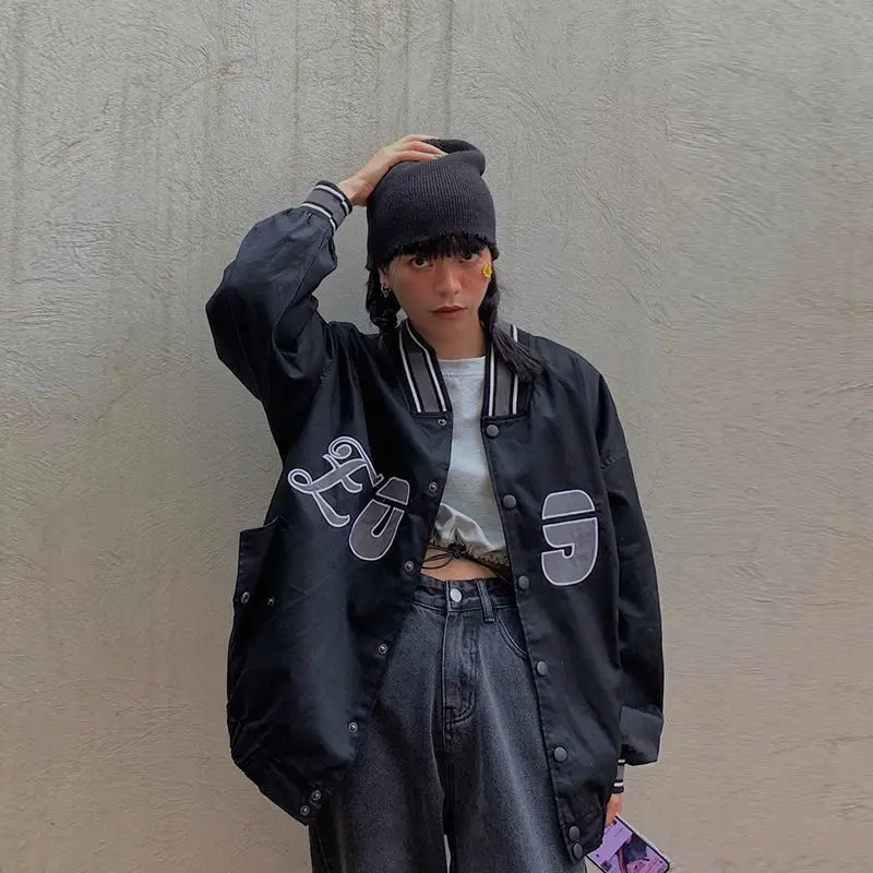 

Short coat lovers flight jacket 2020 autumn and winter new tide baseball suit