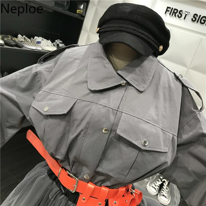 Neploe 2020 осень зима новый лоскутный кружевной поддельный Двухсекционный плащ