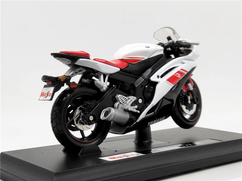 1:18 Maisto YAMAHA синий/белый литой мотоцикл |