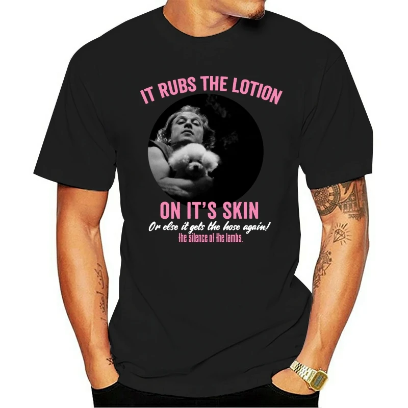 

Men T Shirt Silence Of The Lambs Film Hannibal Lecter Rubs The Lotion Skin Adult Tee t-shirt Tshirt Women