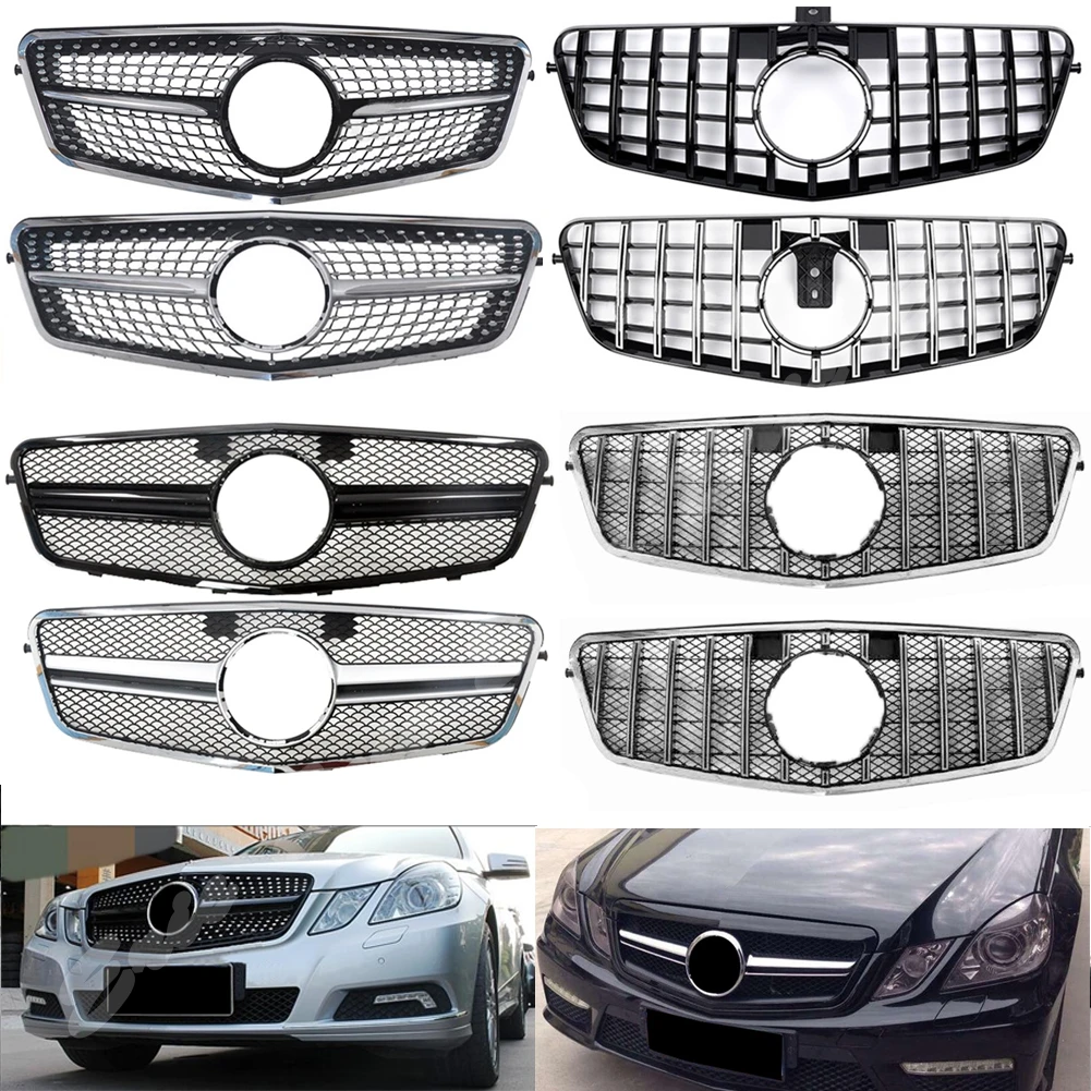Передняя часть бампера для автомобиля Mercedes Benz E Class W212 2009 2010 2011 2012 2013 Diamond