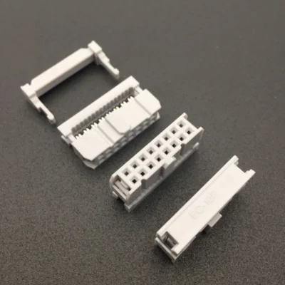 Двухрядный плоский кабель с разъемом IDC 2 54 мм шаг 10 14 16 20 26 30 34 40 50 60 64Pin FC женский