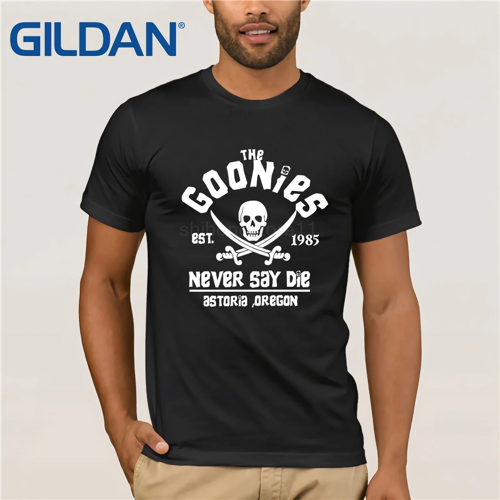 The goonies of astoria футболки для мужчин Somalia пиратский череп футболка homme цельная король