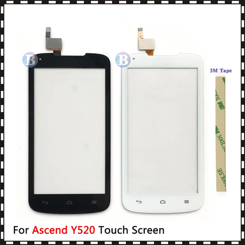 Высококачественный сенсорный экран 4 5 дюйма для Huawei Ascend Y520 дигитайзер сенсор