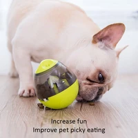 dog food dispenser ball toy treat dispensing ball for dogs cats increases iq and mental stimulation tumbler design