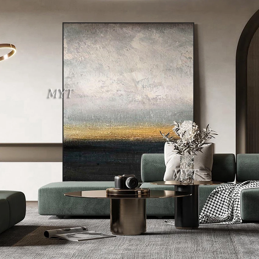 

HIgh Quality Abstract Textured Canvas Wall Art 100% Hand-painted Oil Painting Wall Hangings Home Decorative Paintings Art