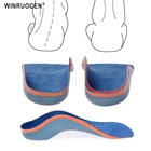 Ортопедические стельки из ЭВА для детей, поддерживающие свод стопы, Детские стельки, ортопедическая коррекция обуви, подушечки для ног, забота о здоровье