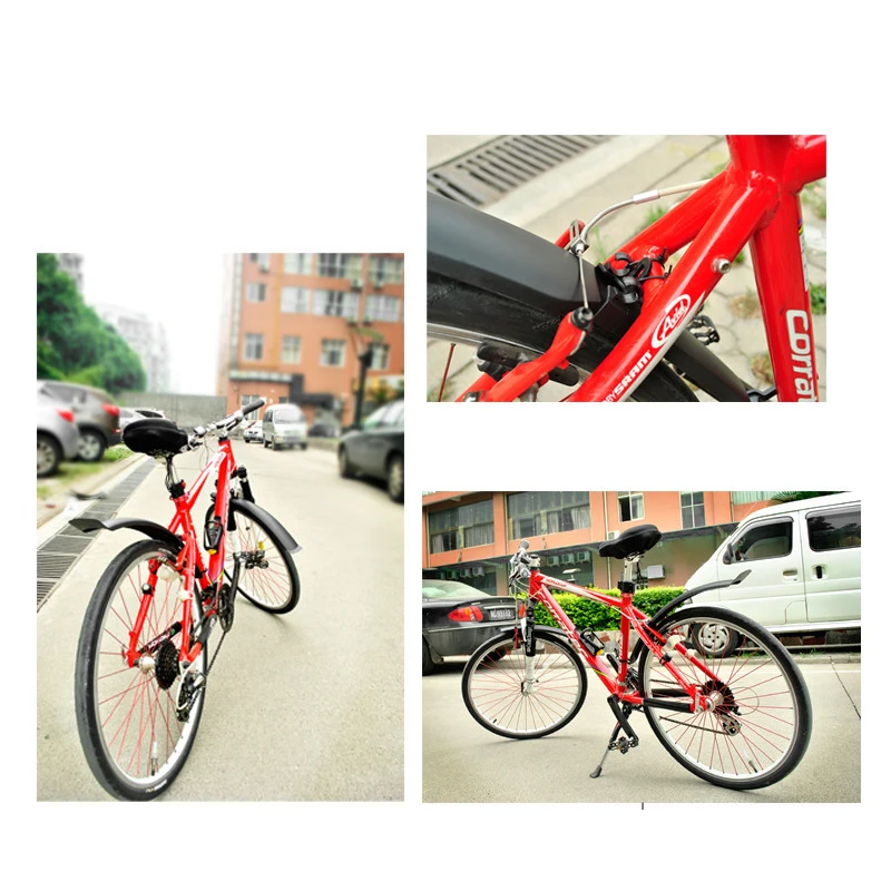 Bike fenders 1 pair Mud Mountain Front+Rear Wings fender Cycling guard MTB Bycycle Accessories Fender quality Black high |