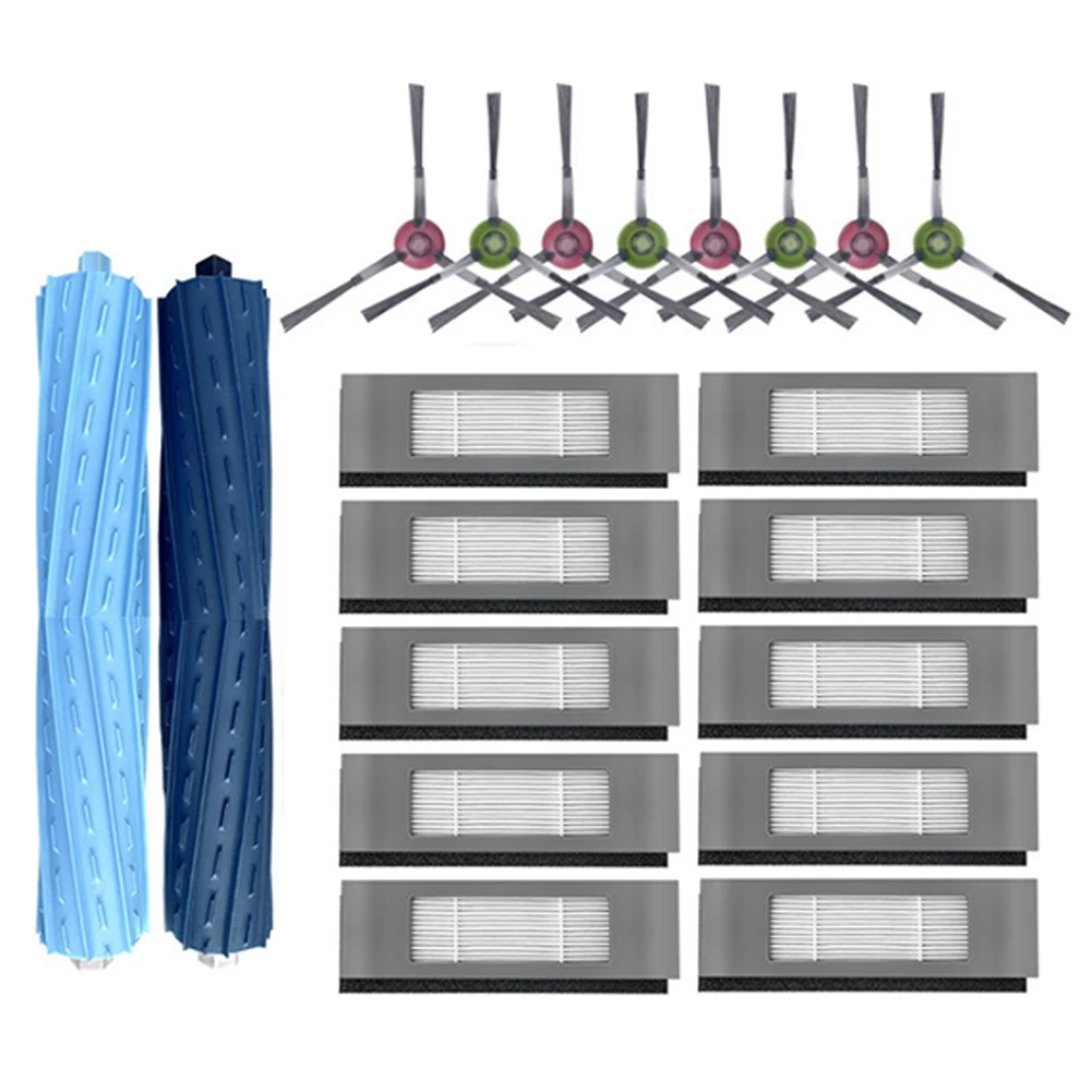 

Сменные аксессуары для робота-пылесоса ECOVACS T9 AIVI/AIVI +, основная и боковая щетки, фильтр НЕРА