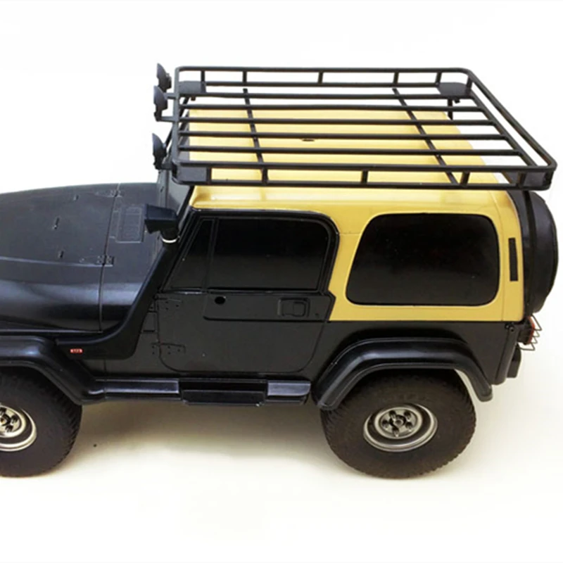 Автомобильный багажник на крышу с дистанционным управлением TAMIYA 1/10 CC01 Wrangler |
