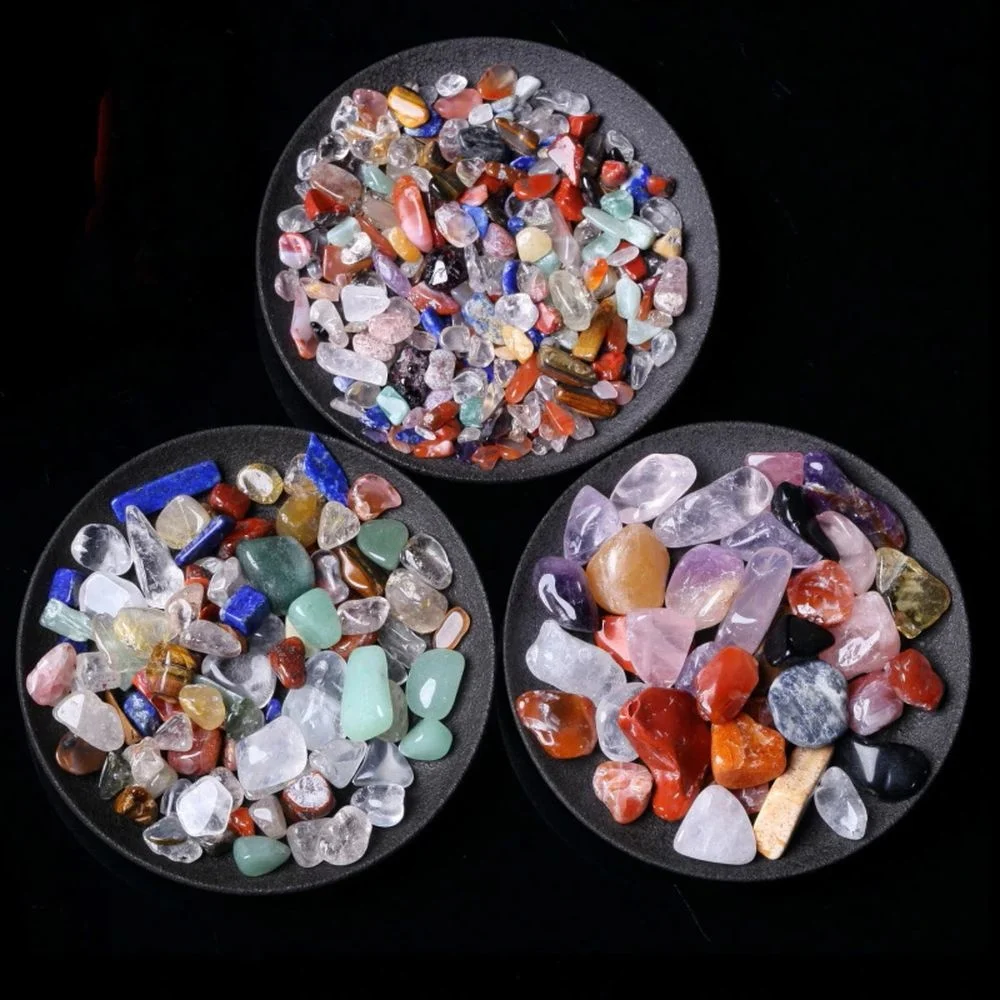 

50g 3 Sizes Natural Mixed Quartz Crystal Stone Rock Gravel Specimen Tank Decor Natural Stones and Minerals