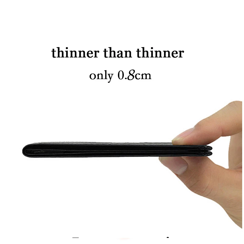 

Leather Small wallet Mini Ultra-thin wallets men Compact purse Short Thin Korean Wallet Mini Real Leather purses hot card bag