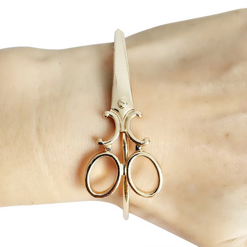 Регулируемый Браслет-ножницы для парикмахеров 4 цвета | Украшения и аксессуары