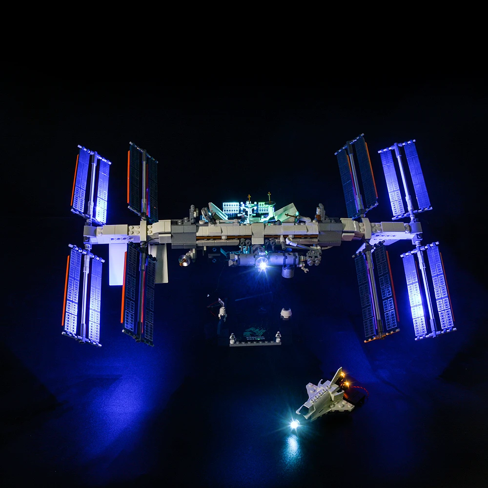 Светодиодный светильник комплект для 21321 пространства станция набор игрушки