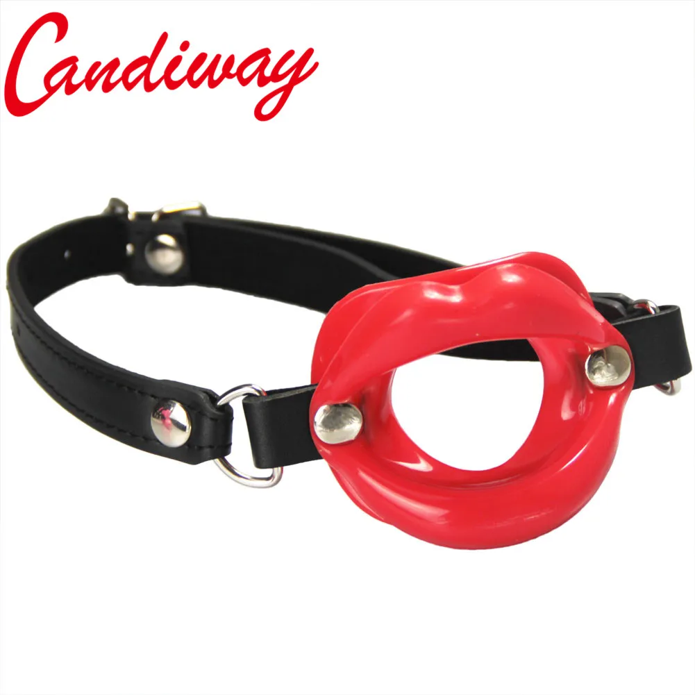 Candiway из искусственной кожи резиновое кольцо для губ открытый рот оральный секс
