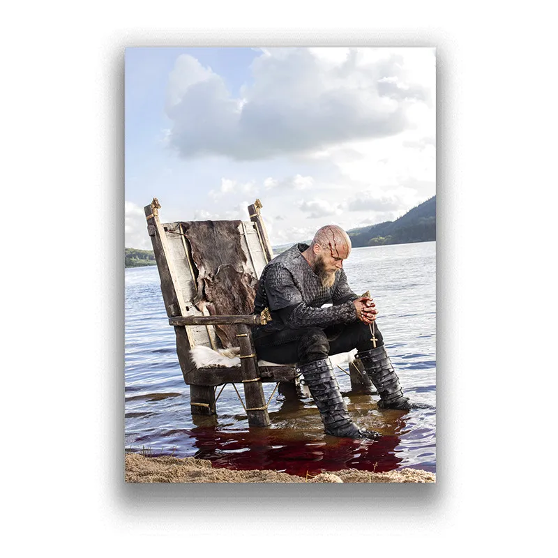 Принты Vikings на белой мелованной бумаге четкое изображение для гостиной спальни