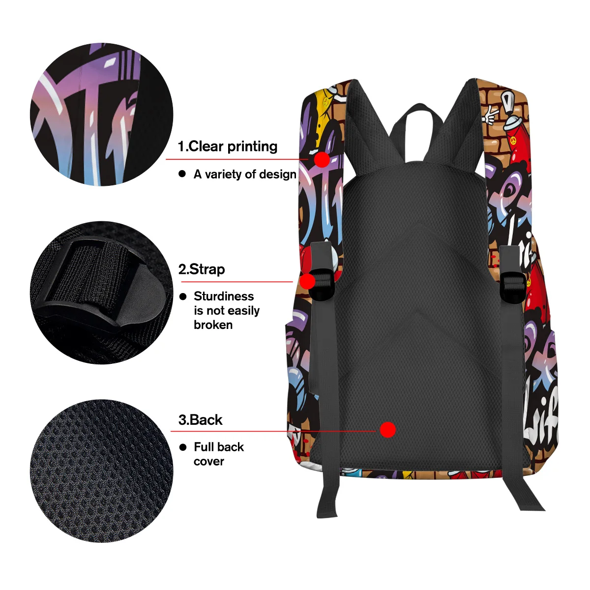 WHEREISART граффити художественные рюкзаки Внутренняя Рамка спортивный рюкзак обувь
