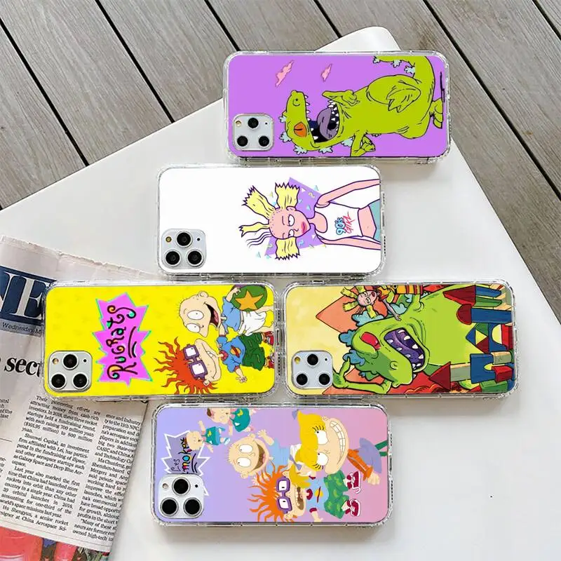 

Chuckie Finster reptar silicone Phone Case Phone Case For iPhone 6 7 8 Plus 11 12 ProMax X XR XS Max SE Soft cover