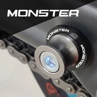 for ducati monster 821 1200 monster 2014 2015 2016 2017 2018 motorcycle swingarm spools slider 6mm stand screws slider protector
