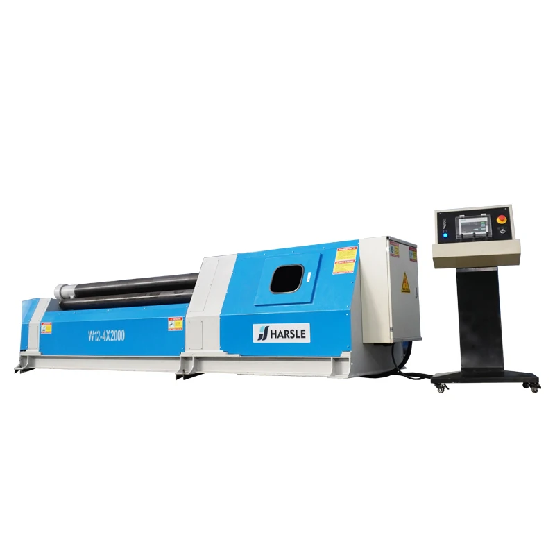 Гидравлическая 4 роликовая сверхпрочная машина для прокатки листового металла |