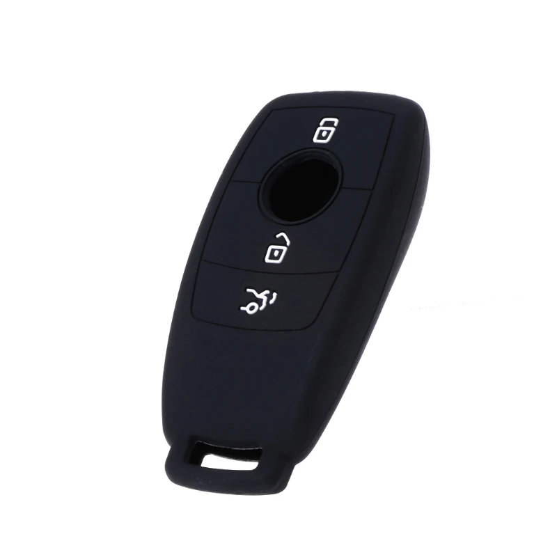 

K0AF Silicone Car Key Cover Case Protector For Mercedes Bnez W213 E200 E300 E400 E63