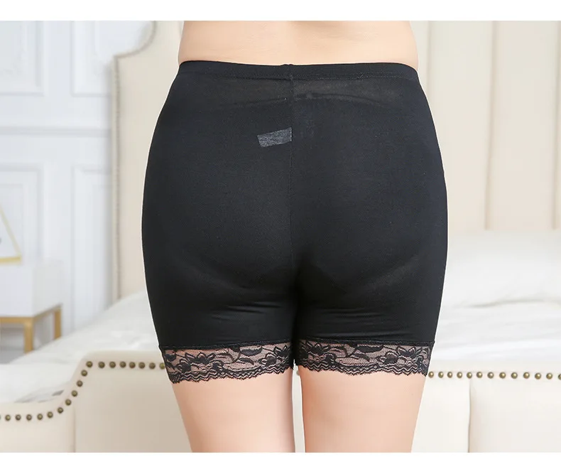 Высококачественные кружевные шорты для женщин летние тонкие размера плюс 5XL |