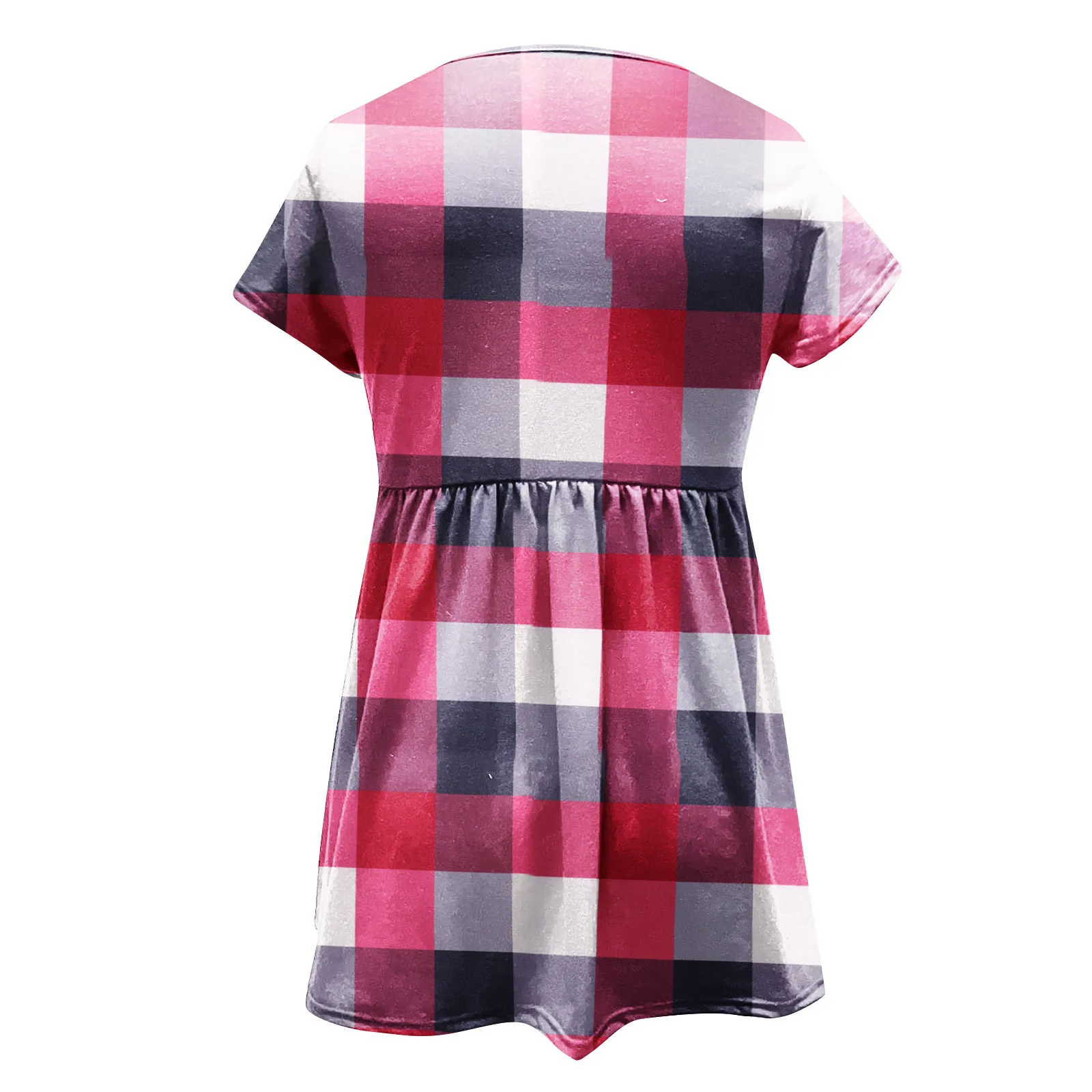 

2021 New Maternity Clothes Women Printed Tops Pregnant T Shirt Girl Maternity Short Sleeve Pregnancy Plaid Shirt New Mom Clothes