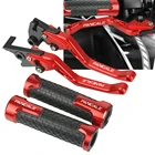 Для DUCADI PANIGALE V4 2016-2019 CNC алюминий с логотипом аксессуары для мотоциклов тормоз рычаг сцепления и ручки 2017 2018