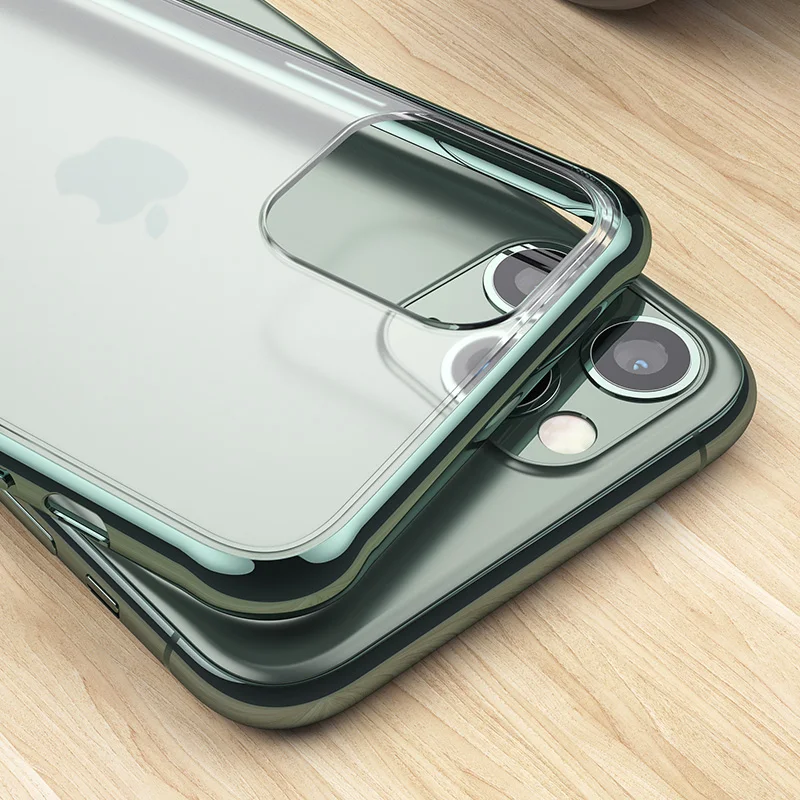 Матовый чехол для телефона iPhone 11 Pro Max прозрачные чехлы 6 6S 7 8 Plus X XS XR прозрачный